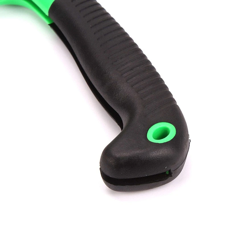 Black And Green Folding Saw With A Plastic Handle suppliers